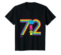 Rainbow Bungle George Zippy 72 Retro per Bambini Maglietta