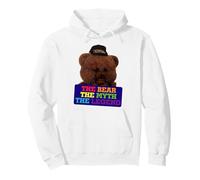Rainbow Bungle The Bear The Myth Legend Retro Felpa con Cappuccio