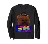 Rainbow Bungle The Bear The Myth Legend Retro Maglia a Manica