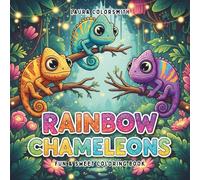 Rainbow Chameleon - Fun & Sweet Coloring Book: A Jungle Adventure Full of Colors, Candy, and Chameleon Fun!