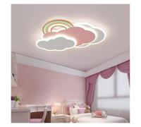 Rainbow Cloud Ceiling Lights Pink Girl Bedroom Lamp Romantic Princess Room Cloud Ceiling Lamps
