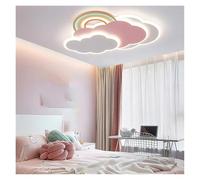Rainbow Cloud Ceiling Lights Pink Girl Bedroom Lamp Romantic Princess Room Cloud Ceiling Lamps