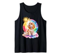 Rainbow Clouds American Cocker Spaniel Spaniels Canotta