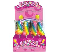 Rainbow Cock Pop - lecca-lecca a forma di pene (85g) - gusto fruttato