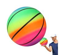 Rainbow Color Ball - Palline Gonfiabili Colorabili Per Attività Sulla Spiaggia All'aperto, Giocattoli Per Giochi D'acqua | Piscina E Nuoto, Libero Estivo, Attrezzatura Da Parco Giochi Gonfiabile