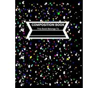 Rainbow Composition NoteBook College-Ruled: Where Ideas Take Shape: College Ruled for Focused Writing: For Back to School, College , Office Work 150 pages
