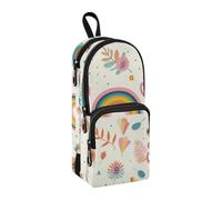 Rainbow Cup - Astuccio portapenne con motivo koala, grande capacità, con scomparto per studenti, a forma di zainetto, organizer per cancelleria, astuccio per matite e pennarelli, per scuola, ufficio,