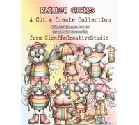 Rainbow Cuties Ephemera Book: 140+ Rainy Colorful Fussy Cut Designs for Collage & Mixed Media: Single-Sided Bright Summer Character Cut-Outs in a Cute ... Journal, Scrapbook and Mixed Media Projects