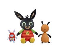 Rainbow Designs Bing, Flop & Hoppity - Set di 3 peluche interattivi con RFID