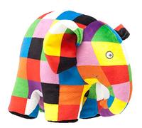 Elmer The Patchwork Elefante - 20.3cm Morbido Peluche Giocattolo Da Birth New