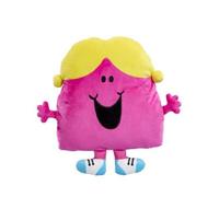 Rainbow Designs Little Miss Chatterbox - Cuscino classico con personaggi Mr. Men, colorato, super morbido, decorativo, per camera dei bambini, soggiorno e sala giochi