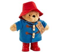 Orsetto Paddington in peluche di qualità con stivali e giacca ricamata media
