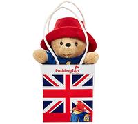 Rainbow Designs Peluche ufficiale Paddington Bear, morbido peluche per neonati e bambini, perfetto orsacchiotto Paddington, unisex, 8 x 13,5 x 13 cm, blu, rosso