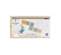 Rainbow Designs Peter Rabbit - Domino ufficiale per bambini per l'apprendimento precoce del gioco da tavolo, 28 pezzi