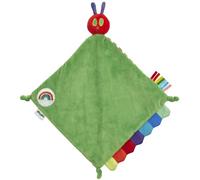 Rainbow Designs Very Hungry Caterpillar Baby Comforter - Coperta morbida e colorata arcobaleno VHC Comfort con etichette testurizzate, angoli annodati - Ideale compagno Caterpillar
