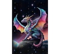 Rainbow Dragon: Lined Notebook