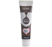 Rainbow Dust ProGel Colorante Alimentare Professionale, Marrone 25 g