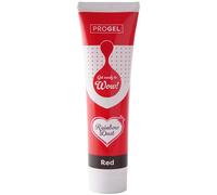 Rainbow Dust ProGel Colorante Alimentare Professionale, Rosso 100 g