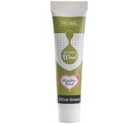 Rainbow Dust ProGel Colorante Alimentare Professionale, Verde Oliva 25 g