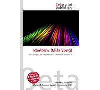 Rainbow (Elisa Song): Elisa (Singer), So You Think You Can Dance (Season 3)