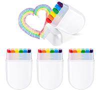 Rainbow Face Paint Pride Face Body Paint Kit Rainbow Makeup Stick per Celeb7995