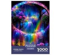Rainbow Falls Puzzle Impossible 1000Pcs Interesting Decorazione Per La Casa. Giochi Rilassamento E Intelligence Per Adulti E Bambini Da 12 Anni 52x38cm/1000pcs