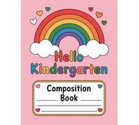 Rainbow For Girls Composition Book: 120 Pages Notebook, with Warmcozy Cover Design, suitable for Creative Writing, Drawing, School Notes, Teachers, ... suitable for Creative Writing, Drawing