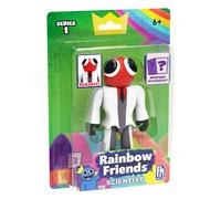 Rainbow Friends - Action Figure Scienziato (Figura Posabile Alta 5 Pollici, Serie 1), Arancione