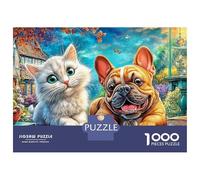 Rainbow Garden Puzzle 1000 Pezzi Per Adulti Perfetto Per Appassionati Di Esperti Sfide Difficili Creativo Cute Regalo Per La Famiglia Per Adulti E Bambini A Partire Da 12 Anni 70x50cm/1000pcs