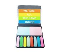 Rainbow Gay Lesbian Transgender LGBT Self Stick Note Color Page Marker Box
