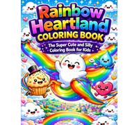 Rainbow Heartland Coloring Book: The Super Cute and Silly Coloring Book for Kids