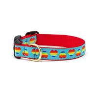 Rainbow Hearts Collar Collare per cane XL