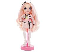 Rainbow High Bambola alla Moda Bella Parker, Bambola in Rosa, Abiti, Accessori e Piedistallo per Bambole alla Moda Serie 2, Regalo Ottimo per Bambine dai 6 Anni in Su