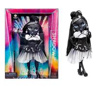 Rainbow High Shadow High Fashion Doll - Shanelle Onyx - Capelli neri, bambola fashion da 28 cm con abiti firmati, adatta a collezionisti e bambini - età 6-12