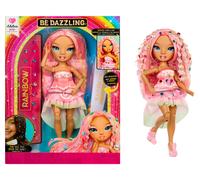 Rainbow High Be Dazzling - Adeline Rose - Bambola fashion rosa da 28 cm con deco