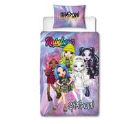 Rainbow High Copripiumino Singolo Set Letto Bambini Blu Reversibile