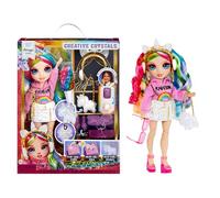 Rainbow High Creative Crystals Amaya - Bambola Fashion Arcobaleno da 28 cm con Kit per Accessori di Cristallo, Anello per Te, Fai da Te, Gioco in Resina, Regalo per Bambini età 8+, Non COMMESTIBILE