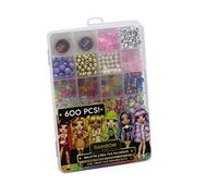 RAINBOW HIGH CYPBRANDS Valigetta da 600 pezzi per creare i tuoi braccialetti, multicolore, M