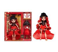 Rainbow High Fantastic Fashion Doll - RUBY ANDERSON - Bambola fashion rossa da 11" e set da gioco con 2 abiti e accessori alla moda - Età 4-12 anni