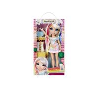 Rainbow High My Fashion Style Doll - Amaya - Bambola alla moda color arcobaleno di 28 cm con abito e borsetta alla moda, snodata, collezionabile, età 4-12 anni