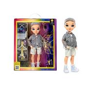 Rainbow High Fashion Doll: AIDAN RUSSEL. Bambola Viola UOMO con Vestito alla Moda e Oltre 10 Accessori di Gioco Colorati. Dai 4 ai 12 Anni