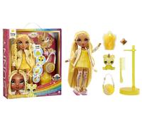 Rainbow High Fashion Doll con Slime & Animale - Sunny (giallo) - Bambola scintil
