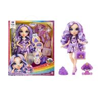 Rainbow High Fashion Doll con Slime Kit & Animale - Violet (viola) - Bambola sci