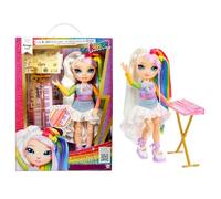 Rainbow High Junior High Rock Band - Amaya, Rainbow - Bambola Fashion di 23 cm con Tastiera, Personalizzabile con Adesivi, Snodata, Età: 4+