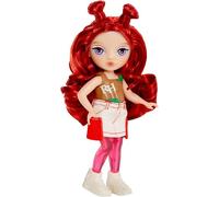 Rainbow High Littles Rainbow Fantasy Fairies & Pet - Apple, Rosso - Bambola Piccola da 14 cm Snodata e Animaletto Magico Cerbiatto con Ali da Fata Intercambiabili. Età 4+