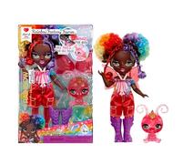 Rainbow High Littles Rainbow Fantasy Fairies & Pet - Astrid, Arcobaleno - Bambola Piccola Snodata di 14 cm e Animaletto Magico Farfalla con Ali di Fata Intercambiabili, Regalo C. Età 4+