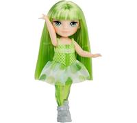 Rainbow High Littles Rainbow Fantasy Fairies & Pet - Emerald, Verde - Bambola Piccola da 14 cm Snodata e Animaletto Drago Fantasy con Ali da Fata Intercambiabili. Età 4+