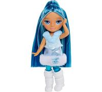 Rainbow High Littles Rainbow Fantasy Fairies & Pet - Sapphire, Blu - Bambola Piccola da 14 cm Snodata e Animaletto Cane Fantasy con Ali da Fata Intercambiabili. Età 4+