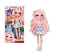Rainbow High My Fashion Style Doll - Bella - Bambola alla moda color rosa di 28 cm con abito e borsetta alla moda, snodata, collezionabile, età 4-12 anni