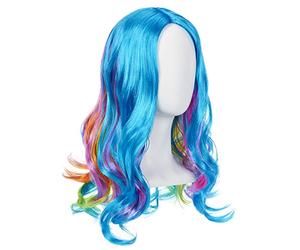 Rainbow High Parrucca da 45,72cm, Morbida, con Capelli Lunghissimi per Giochi di Ruolo, Accessori Glam per Bambine, Color Arcobaleno